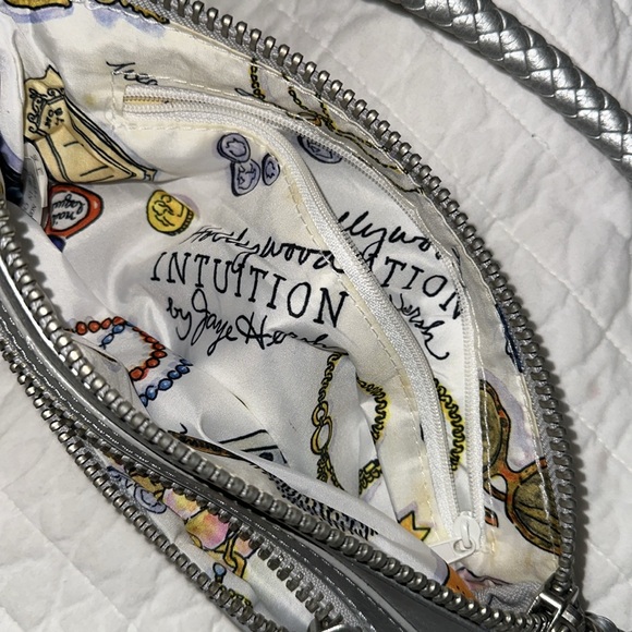 HOLLYWOOD INTUITION BY JAYE HERSH BLACK MOTO PURSE - Picture 4 of 5